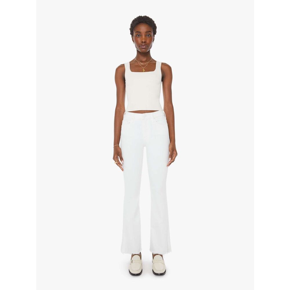 Mother The Weekender Fray Fairest Of Them All Jeans NWT Flaw